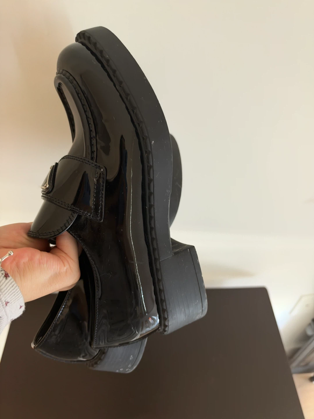 Prada Patent Leather Loafers - photo 5