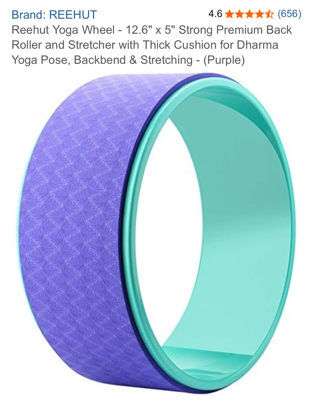 Brand new Reehut Yoga Wheel - Purple