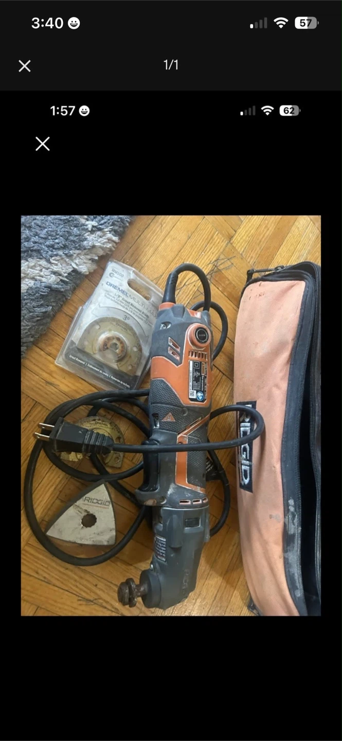 Ridgid Oscillating Multi-Tool