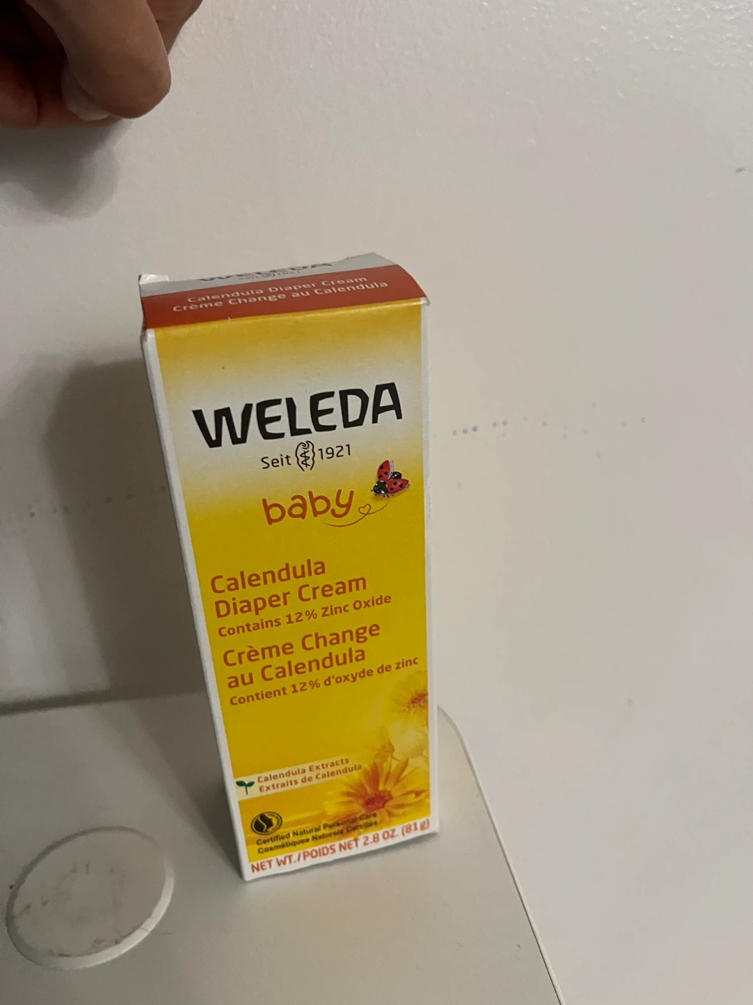 New in box- Weleda Baby Calendula Diaper Cream 2.8 oz