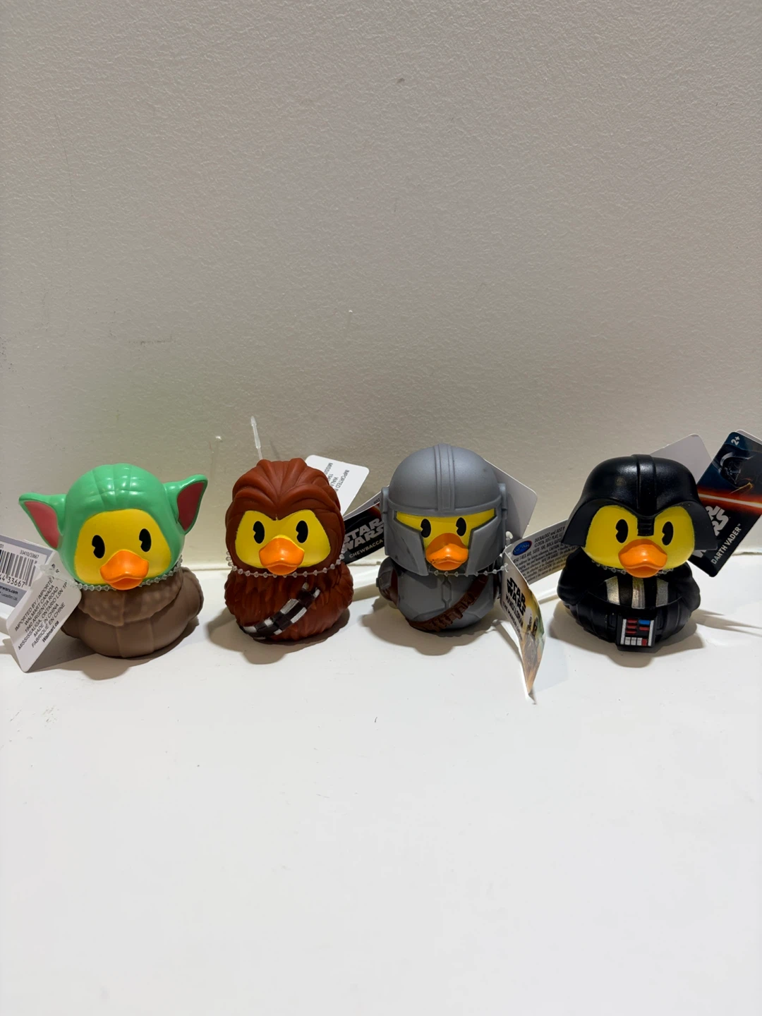 Star Wars Tubbz Rubber Duck Set - 4 Pack