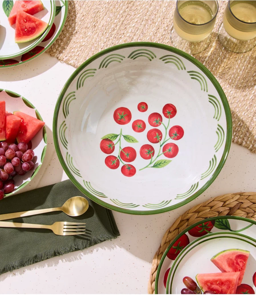 2 LARGE BETTER HOMES & GARDENS SERVING BOWLS – BRAND NEW - photo 2