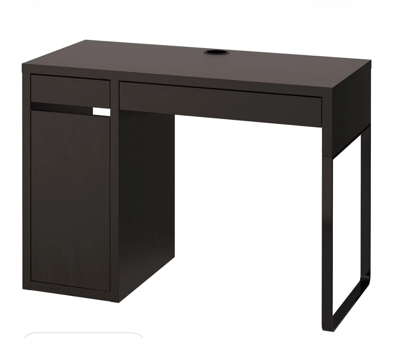 IKEA MICKE Desk Black-Brown