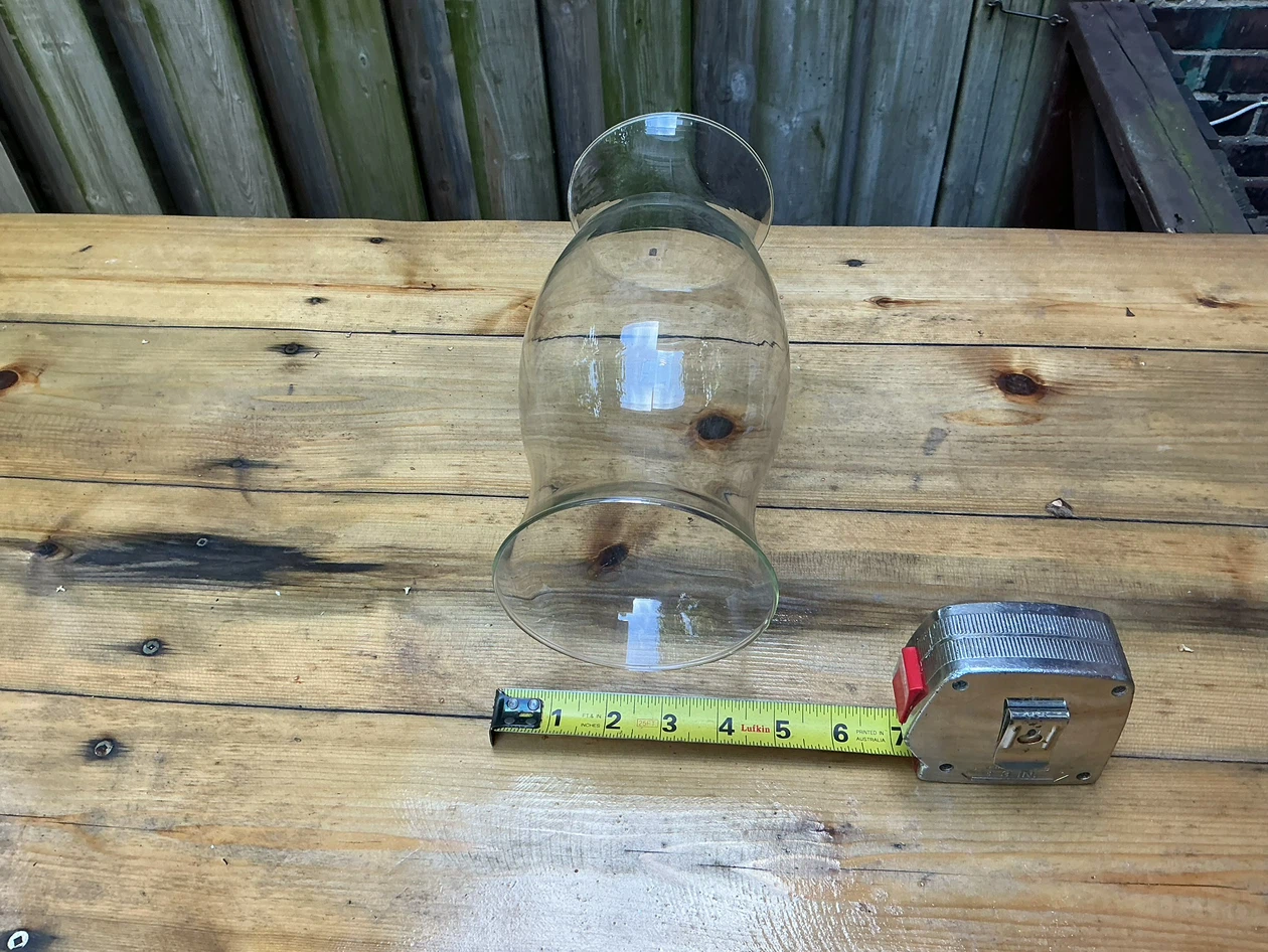 Clear Glass Light/Lamp Shade ! - photo 3