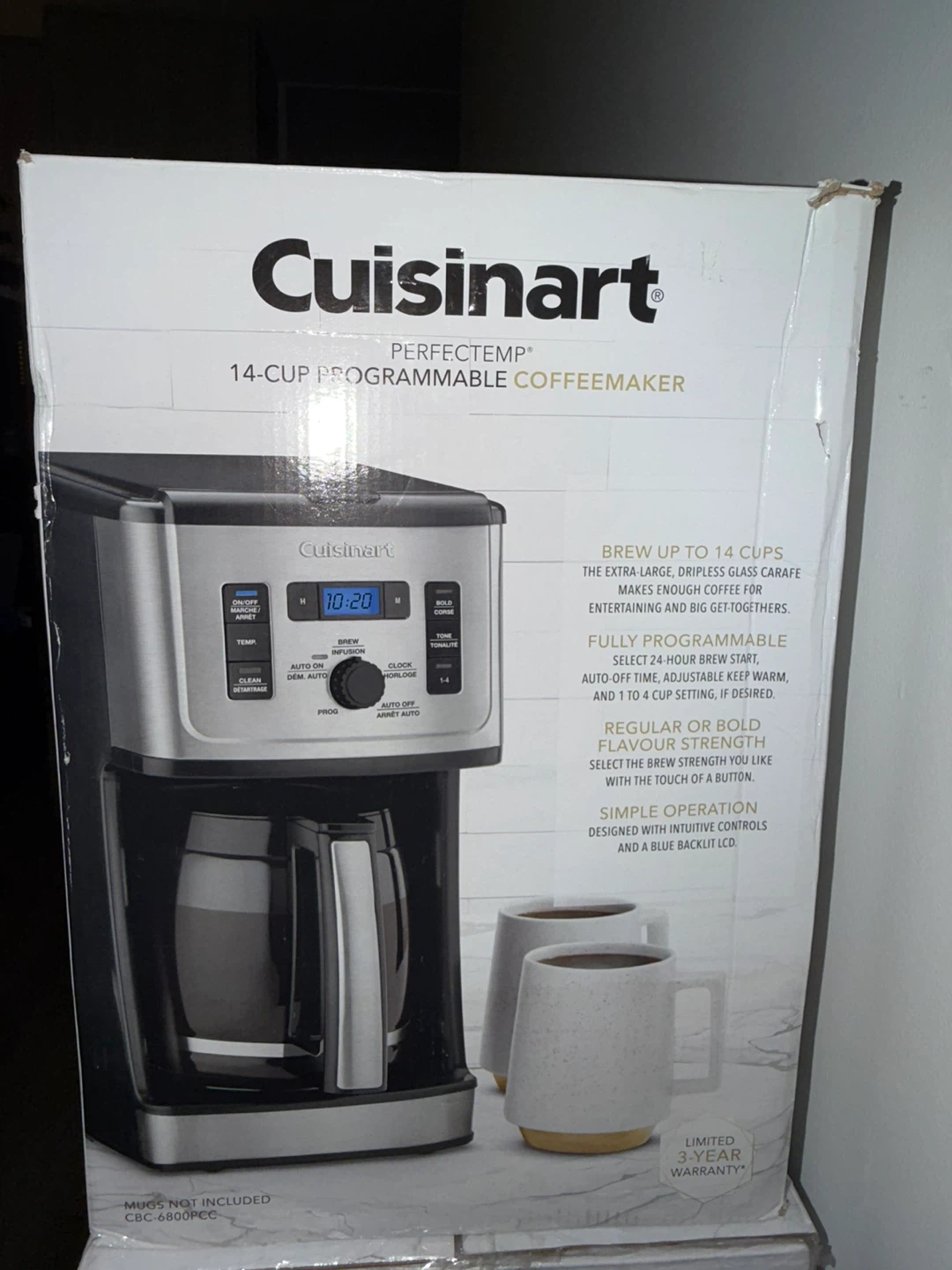 Cuisinart PerfecTemp 14-Cup Programmable Coffeemaker - photo 2