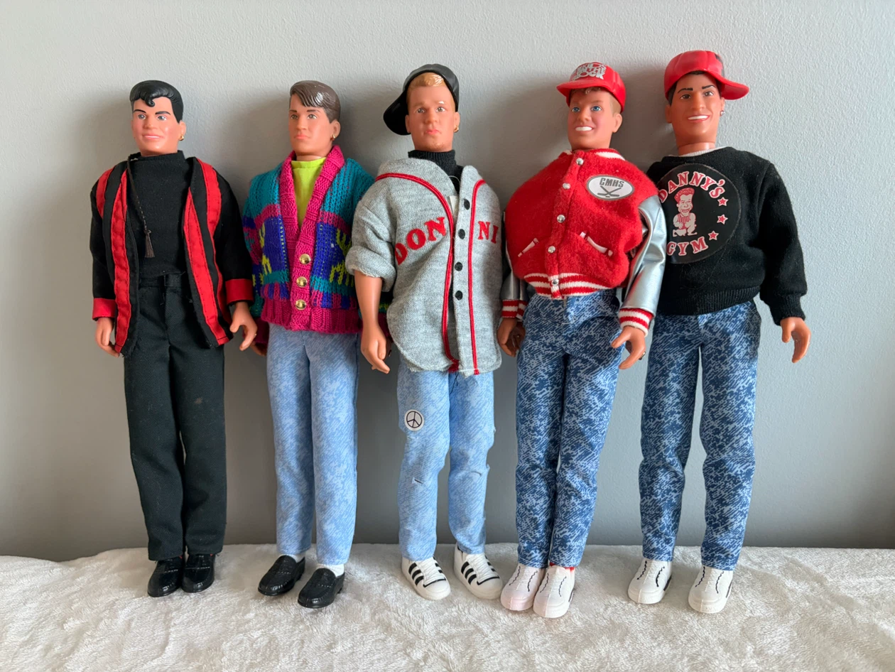 New Kids on the Block Dolls - 5 Piece Set Pre-owned