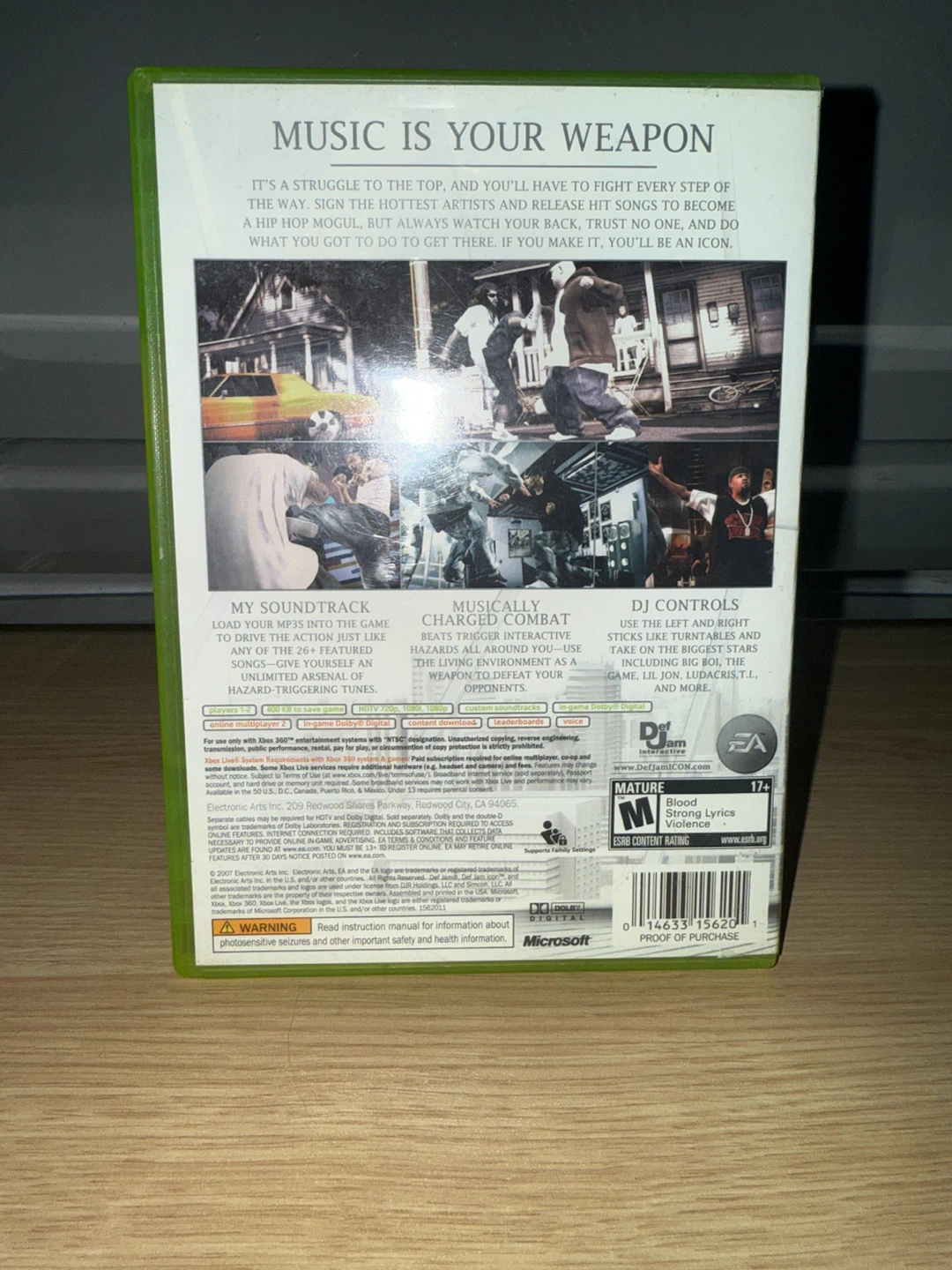 Def Jam: Icon for Xbox 360 - photo 2