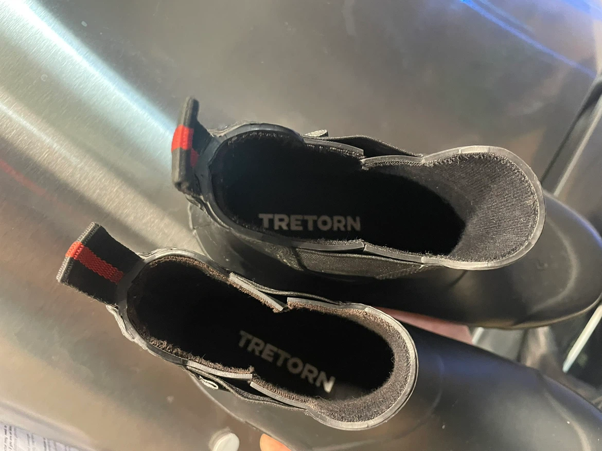 Tretorn Black Rubber Rain Boots - photo 3