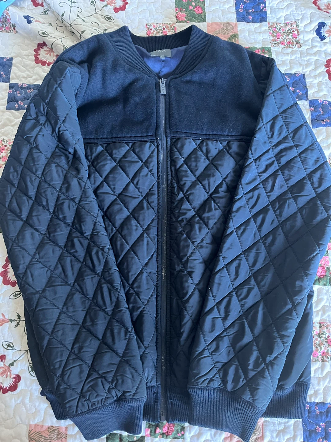 ALX New York Navy Bomber Jacket