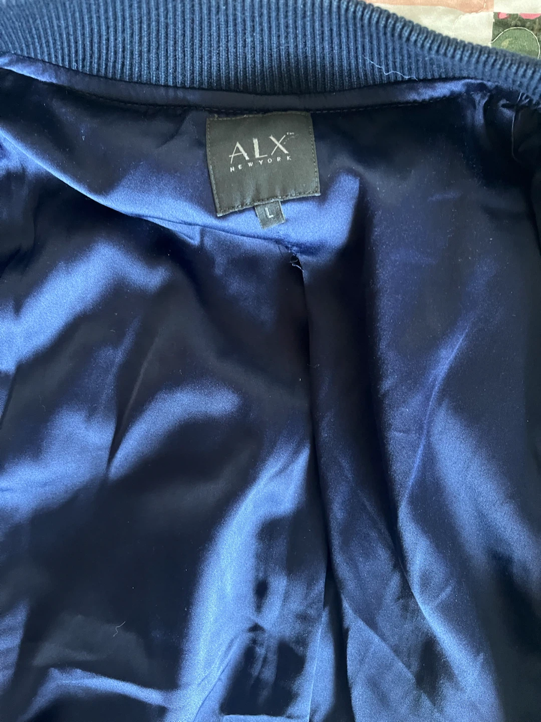 ALX New York Navy Bomber Jacket - photo 2