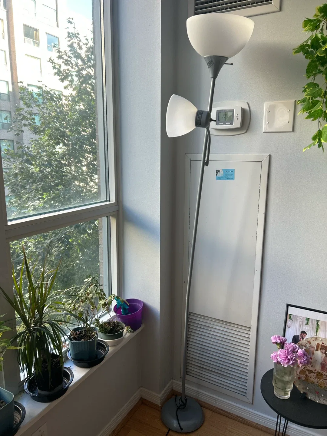 IKEA Floor lamp with adjustable reading light