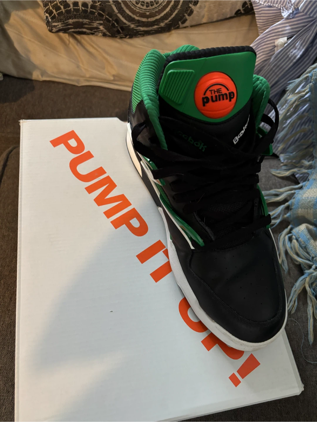 Reebok Pump Omni Zone II Basketball Shoes - photo 5