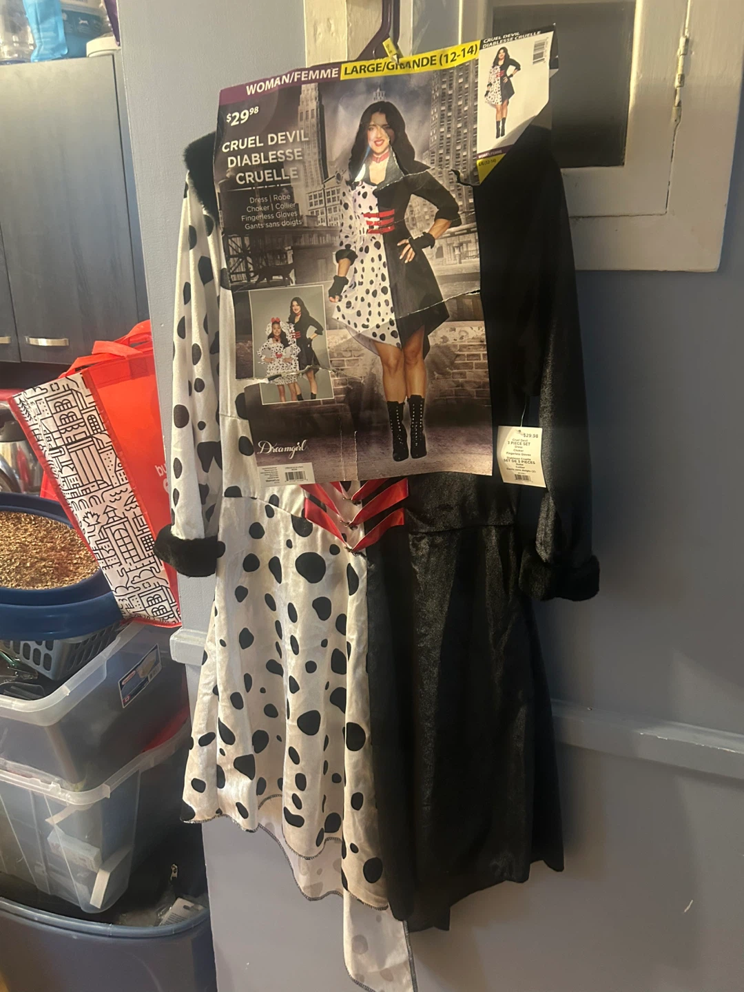 Dreamgirl Cruel Devil Costume Large - photo 2