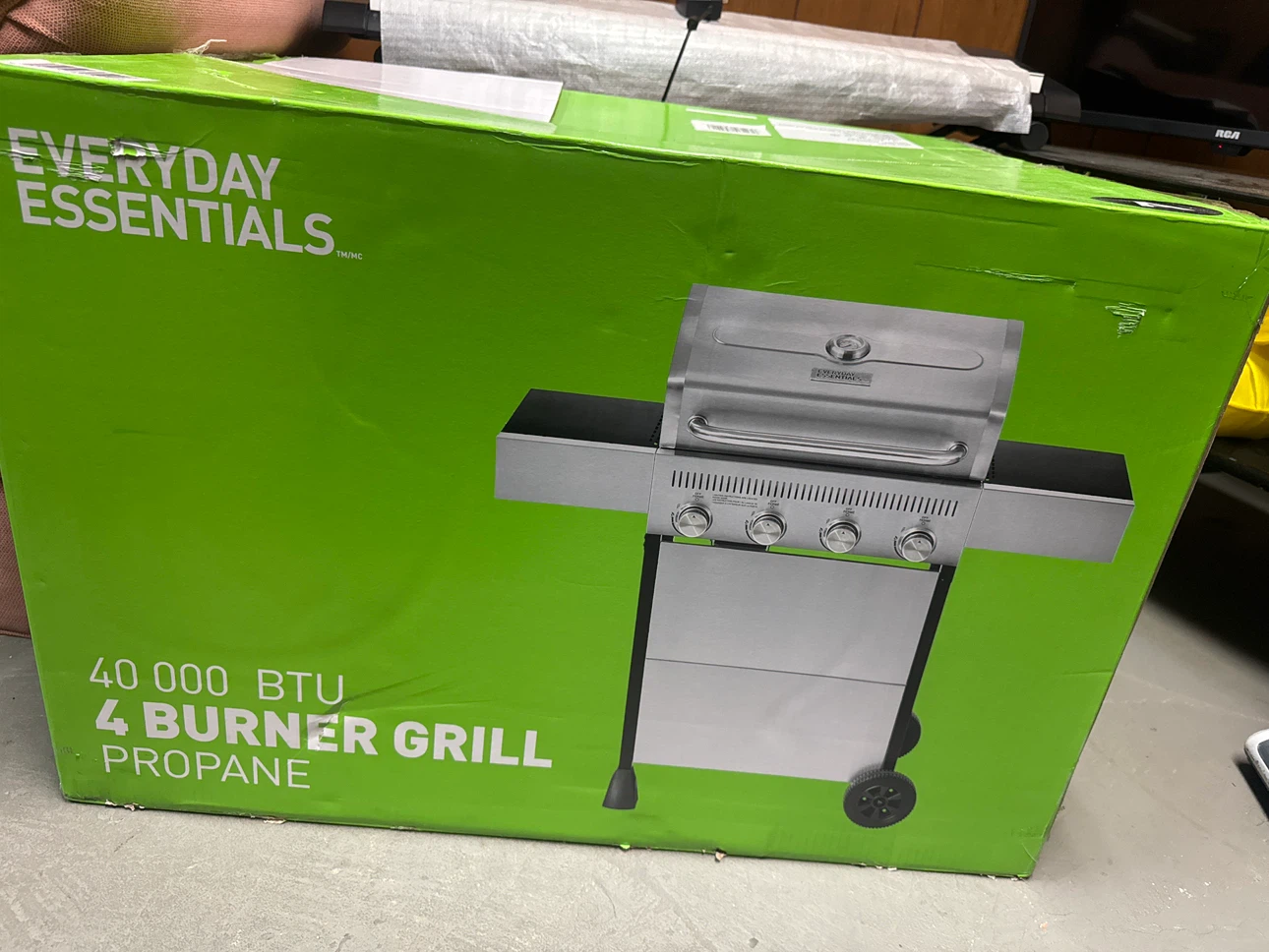Everyday Essentials 4-Burner Propane Grill - photo 2