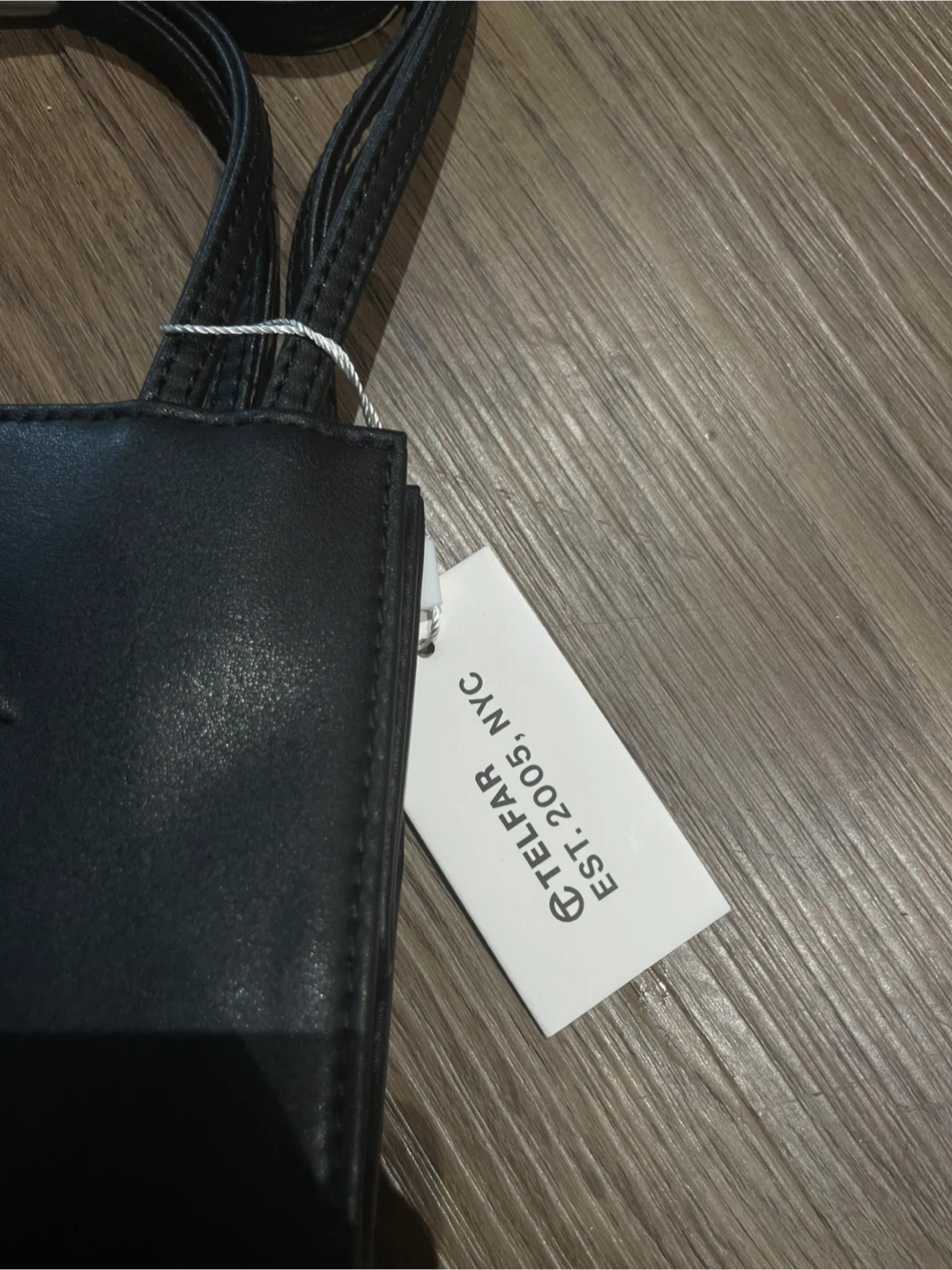 Telfar Small Shopping Bag - Black - photo 2