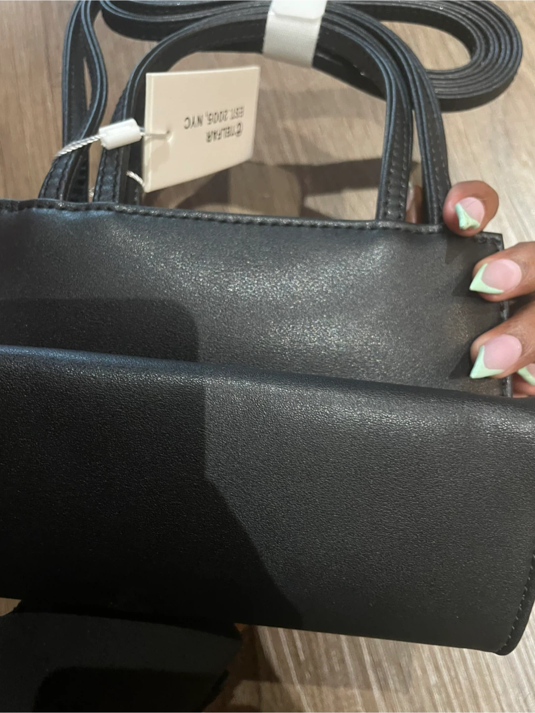 Telfar Small Shopping Bag - Black - photo 5