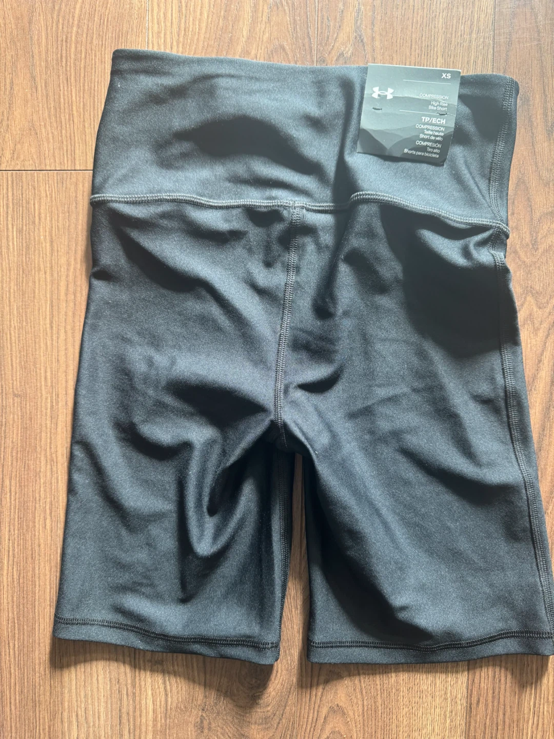 🖤 Under Armour Classic Black Biker Shorts – Brand New, XS - photo 2