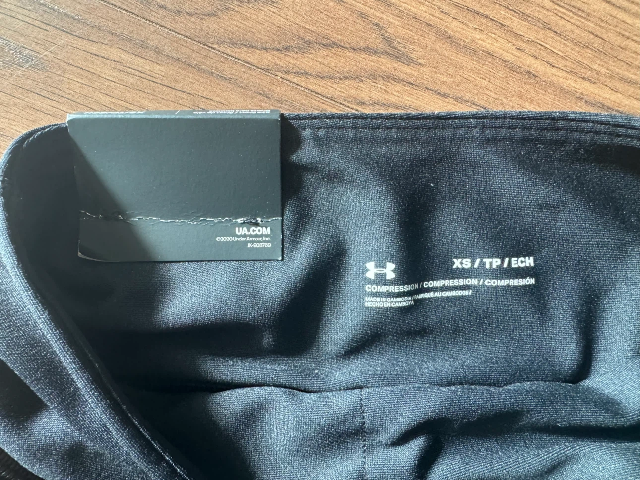 🖤 Under Armour Classic Black Biker Shorts – Brand New, XS - photo 3