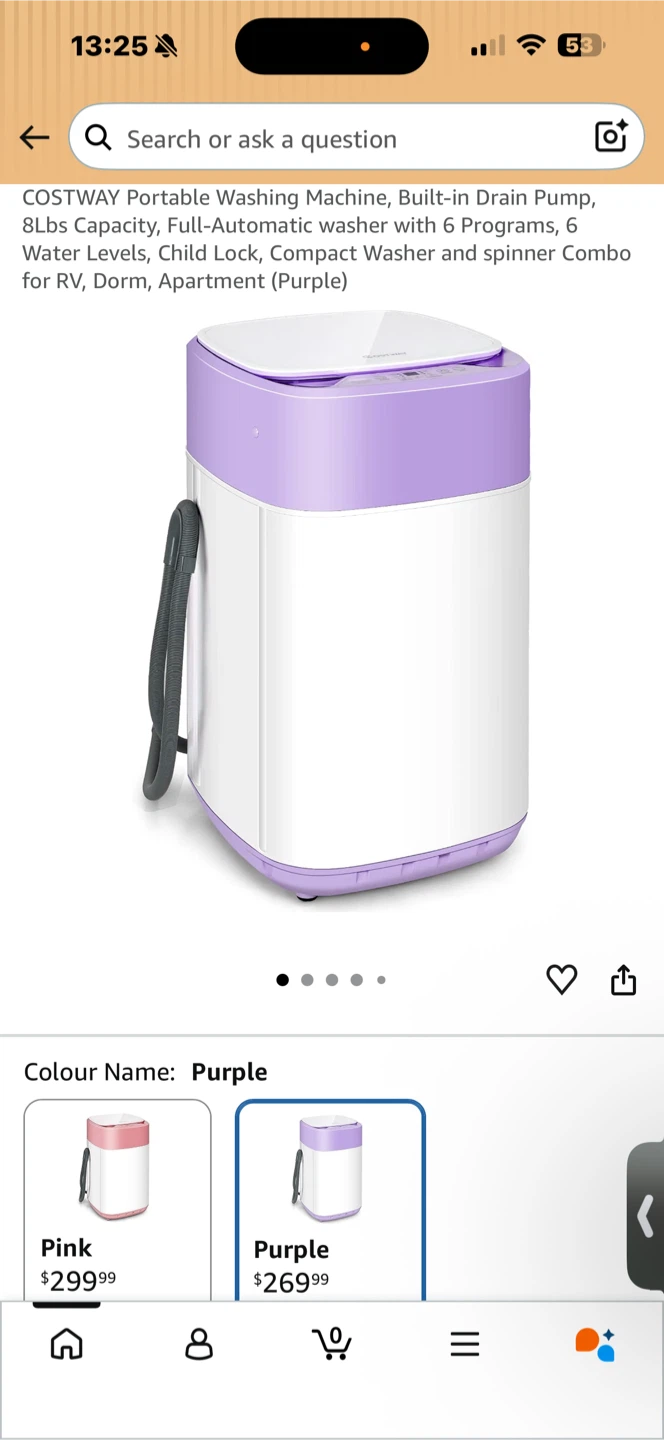 Costway Portable Washing Machine EP24898 - photo 4