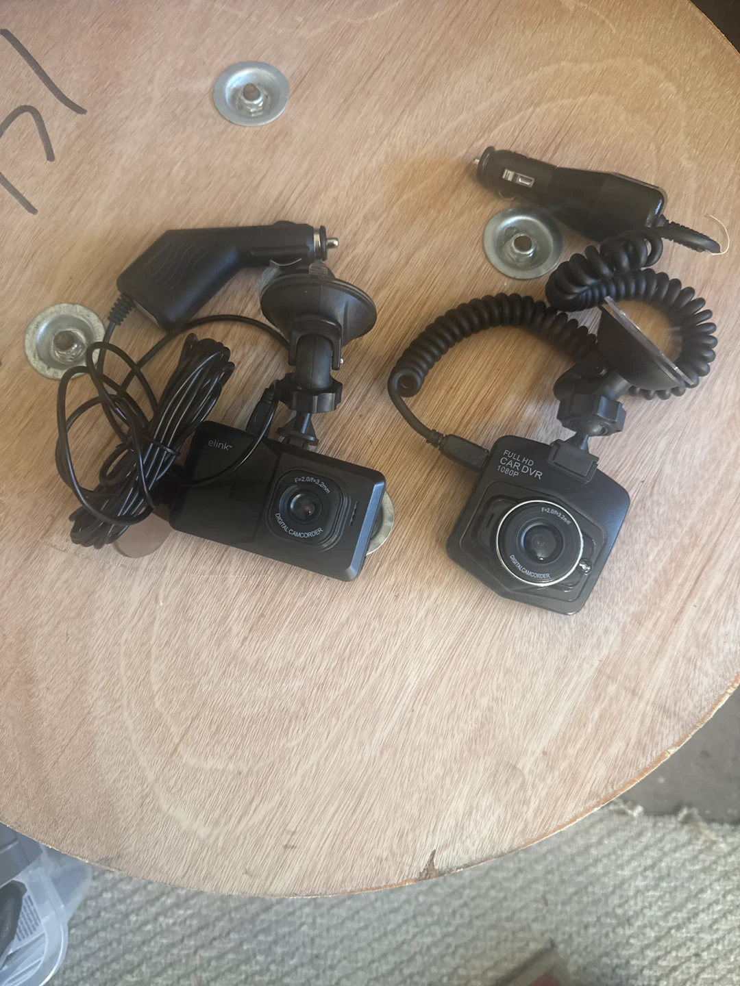 Two elink Full HD Car DVR Dash Cameras