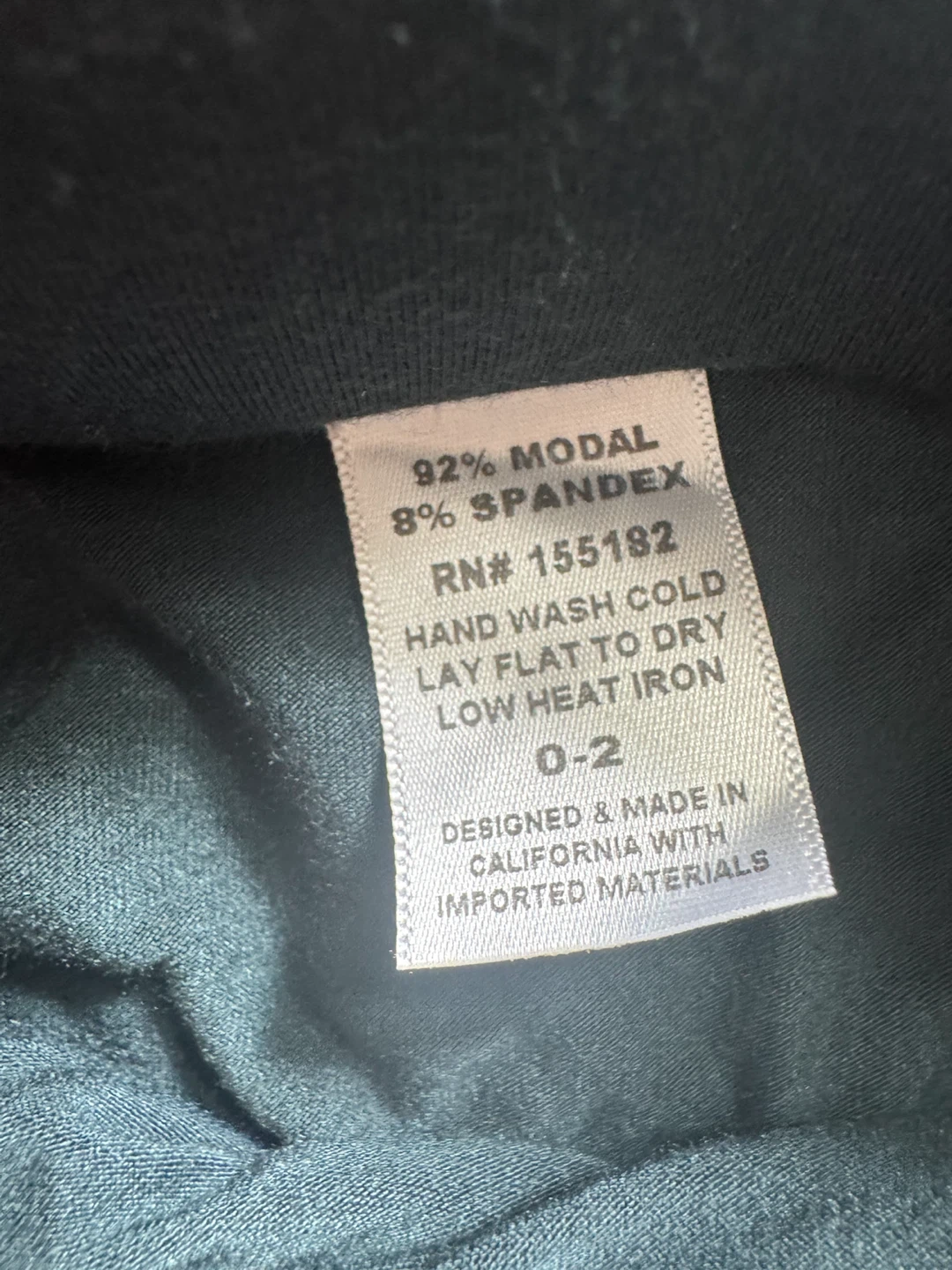🩶💚 Grey-Green Long Shorts – Size 0–2 - photo 2