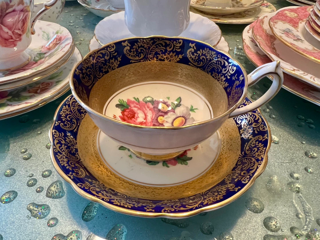 Vintage Paragon Fine Bone China Tea Cup and Saucer