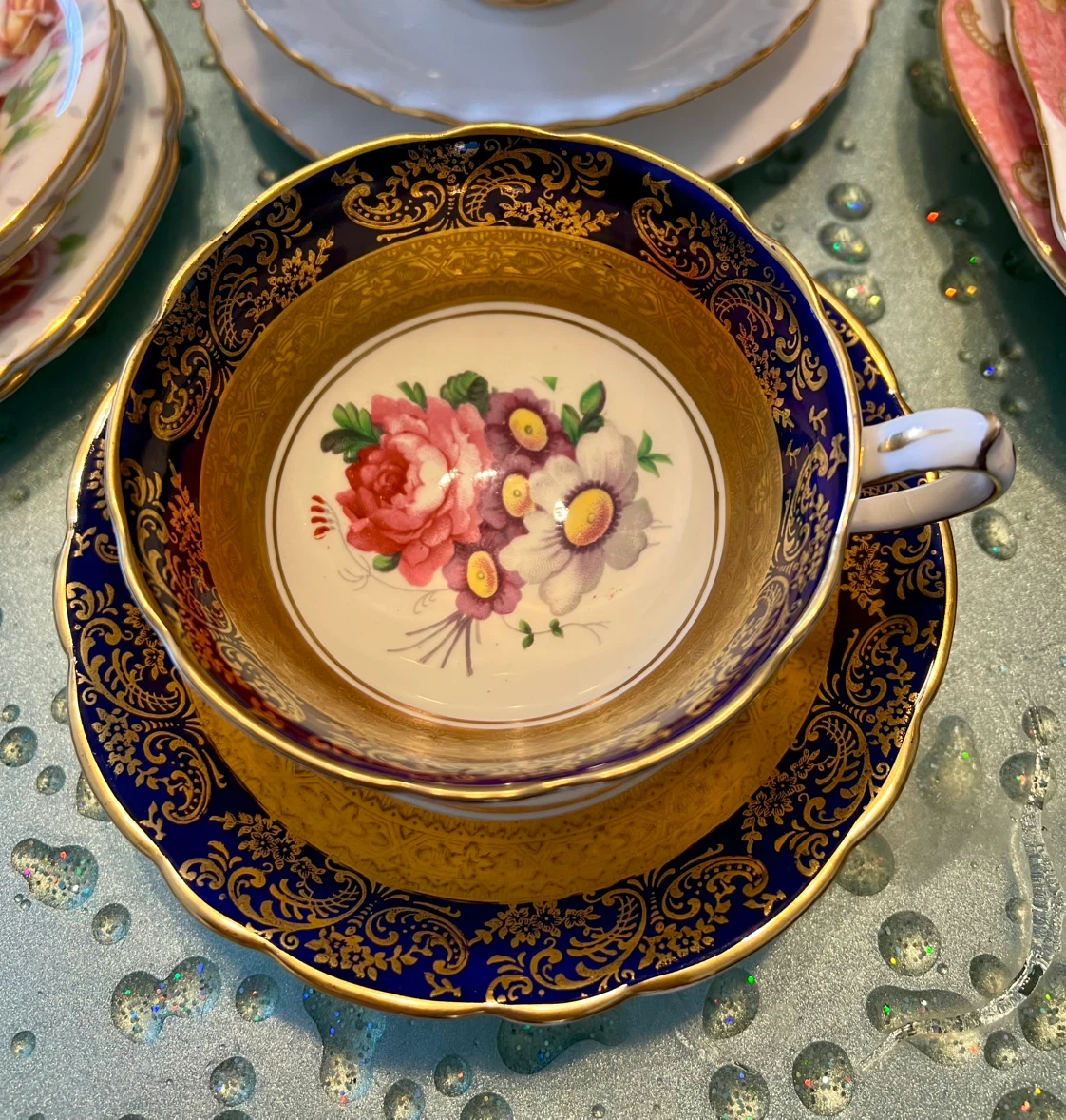 Vintage Paragon Fine Bone China Tea Cup and Saucer - photo 2