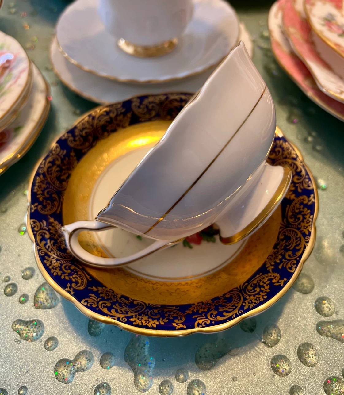 Vintage Paragon Fine Bone China Tea Cup and Saucer - photo 3