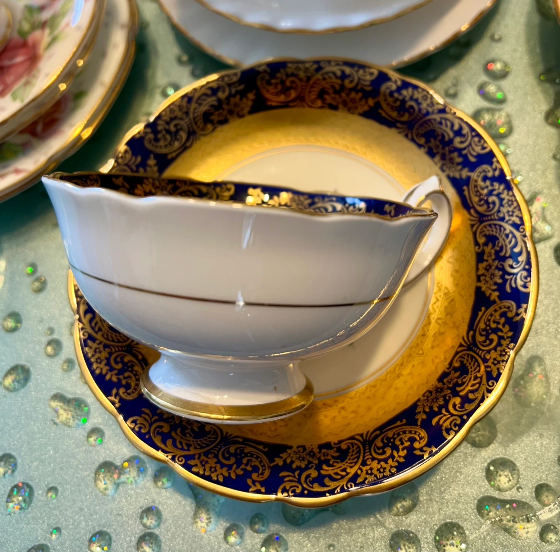 Vintage Paragon Fine Bone China Tea Cup and Saucer - photo 5