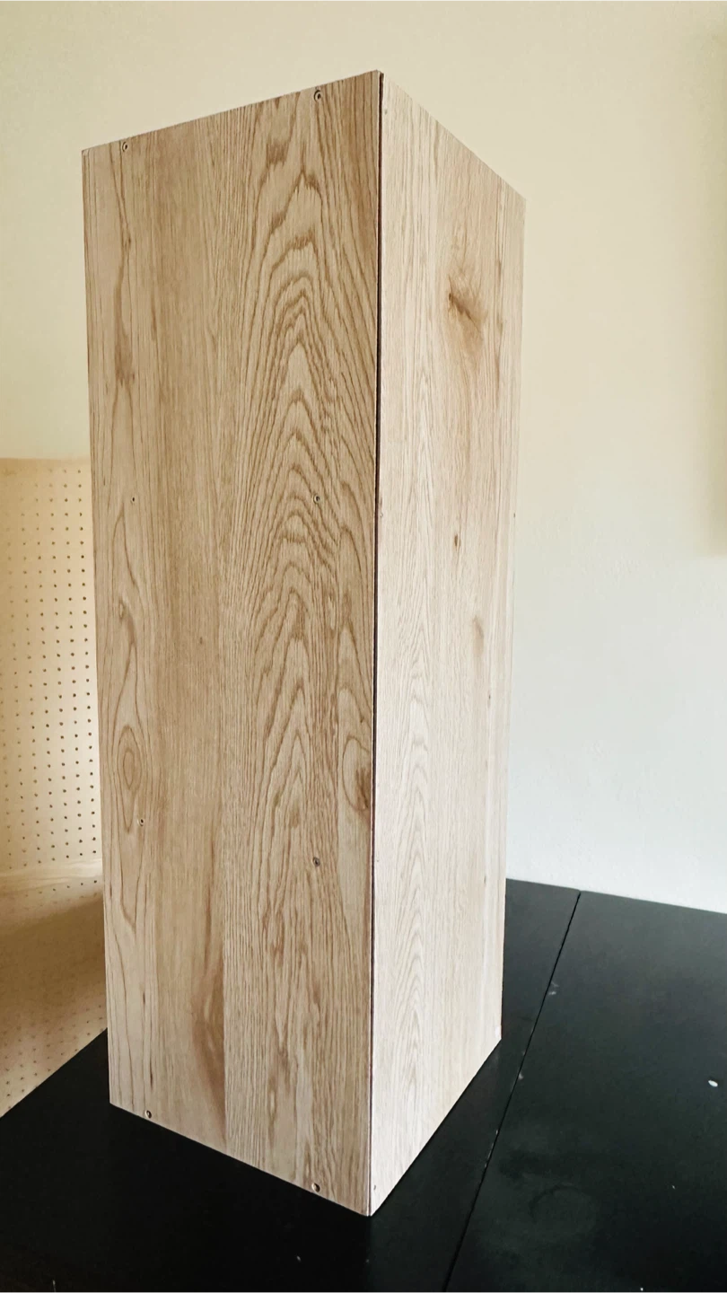 Light Oak 3-Tier Wooden Bookshelf - photo 4