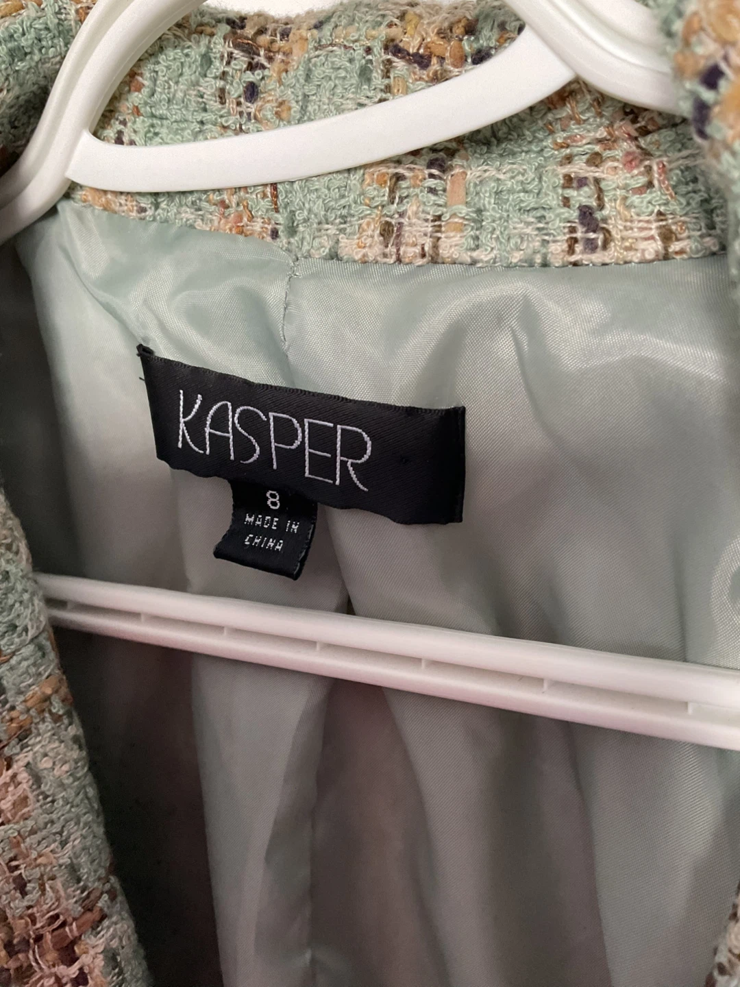 Kasper Tweed Blazer - Size 8 - photo 2