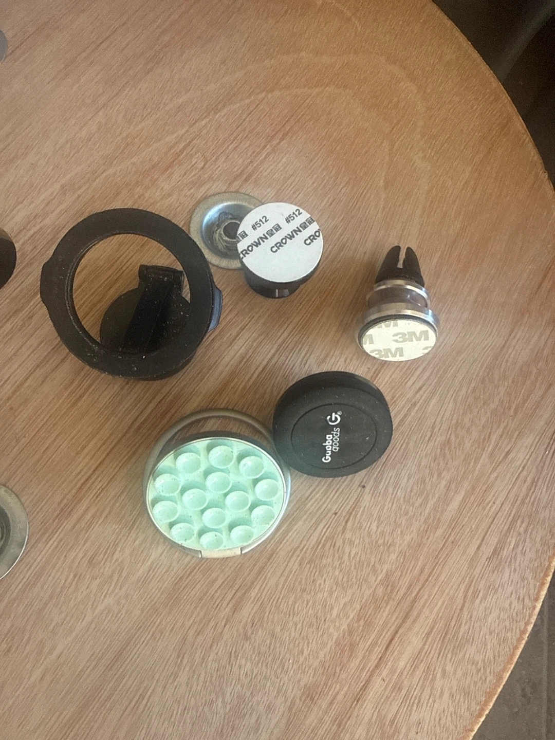 Assorted Phone Accessories and Magnetic Mounts