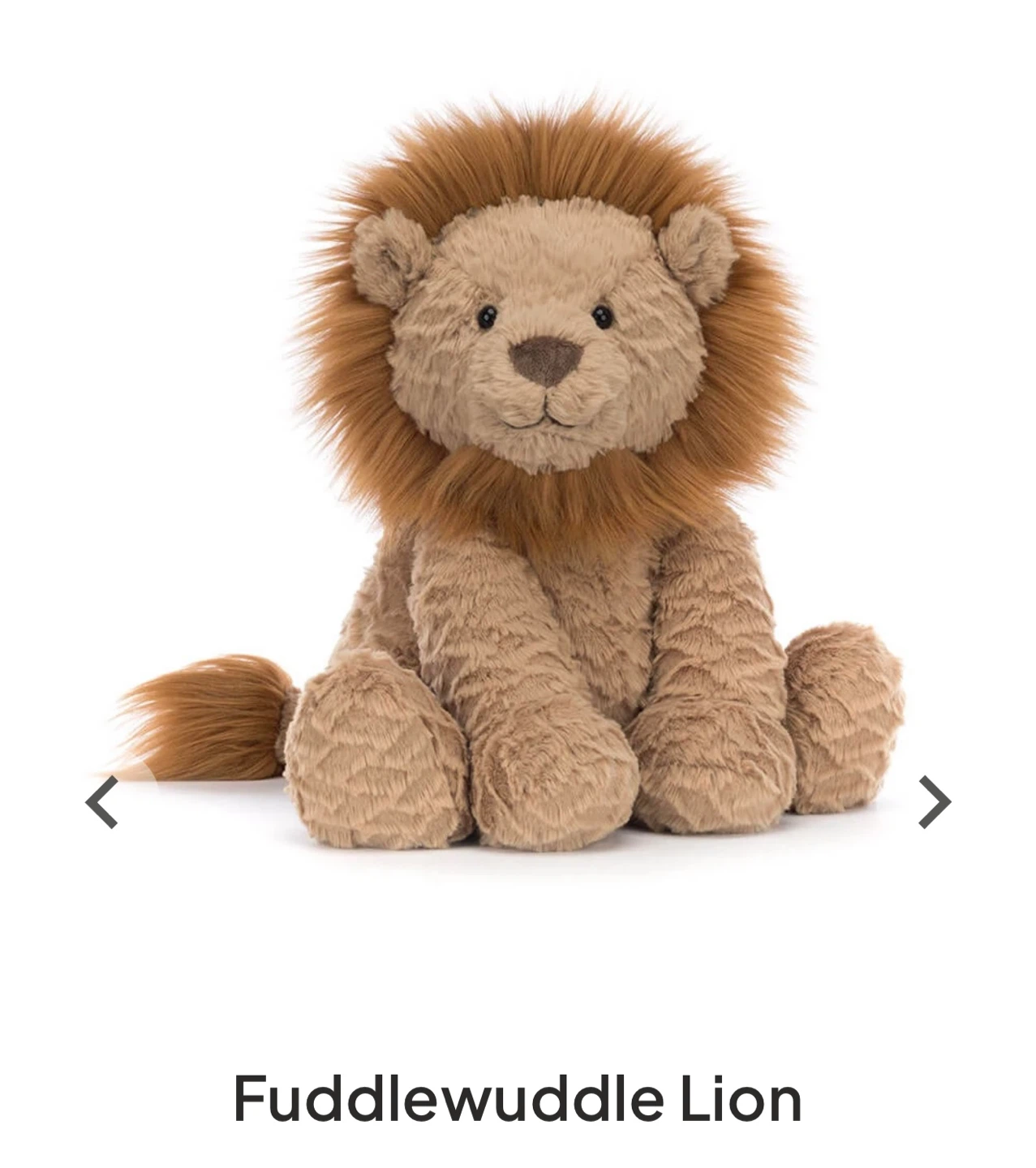 Jellycat Fuddlewuddle Lion Medium - photo 2