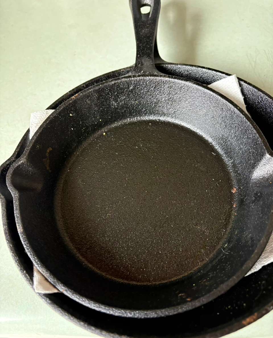Two Cast Iron Skillets - photo 3