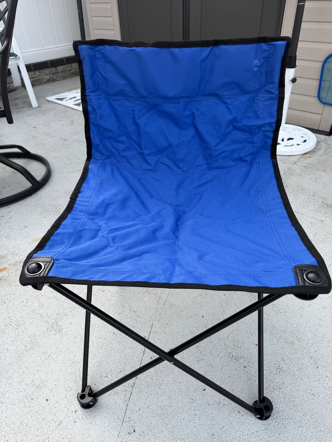 Blue Portable Folding Camping Chair