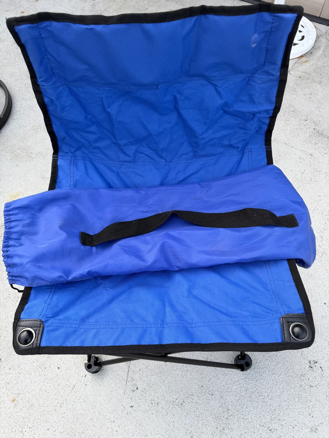 Blue Portable Folding Camping Chair - photo 3