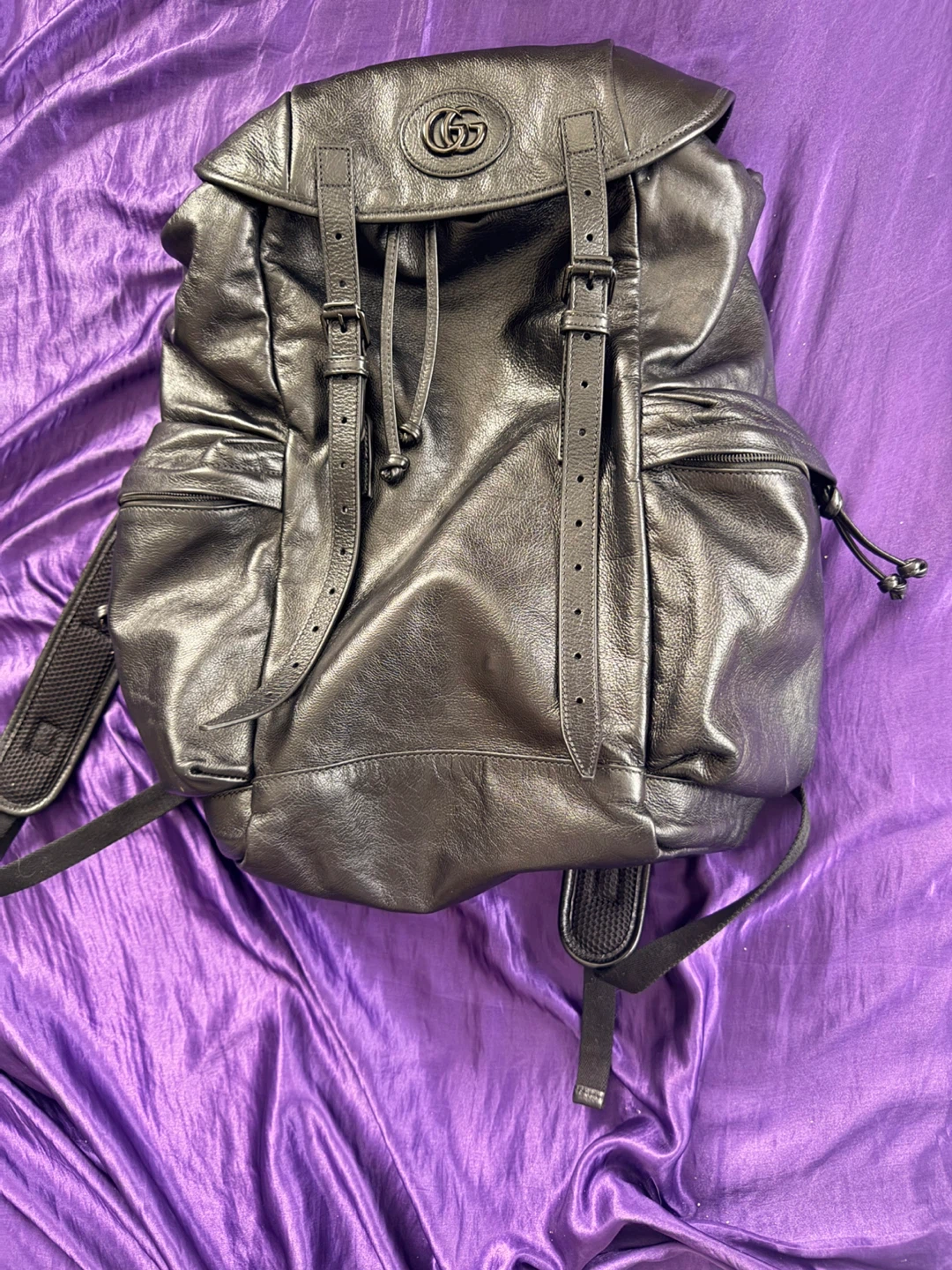 Gucci Black Leather Backpack - photo 5