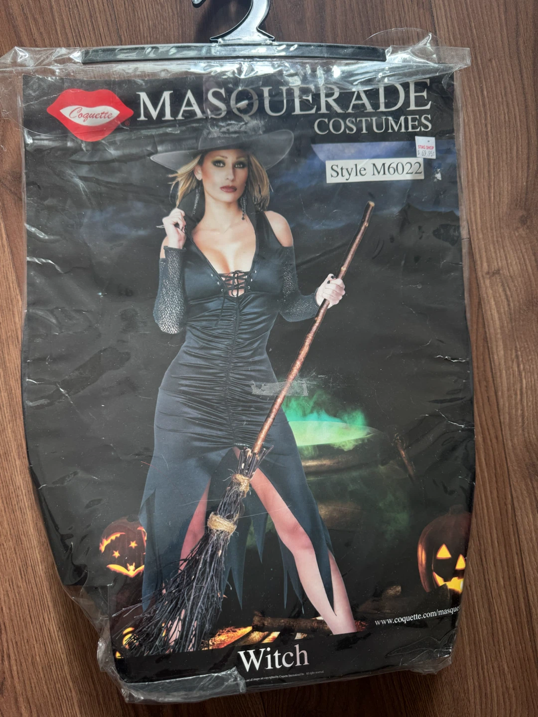 🎃 Sexy Black Witch Costume – Size Small
