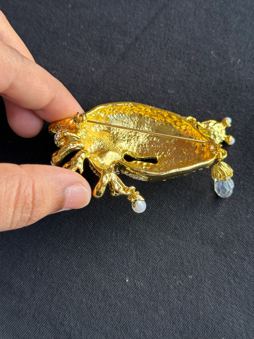 Schiaparelli Inspired heart shaped brooch - photo 4