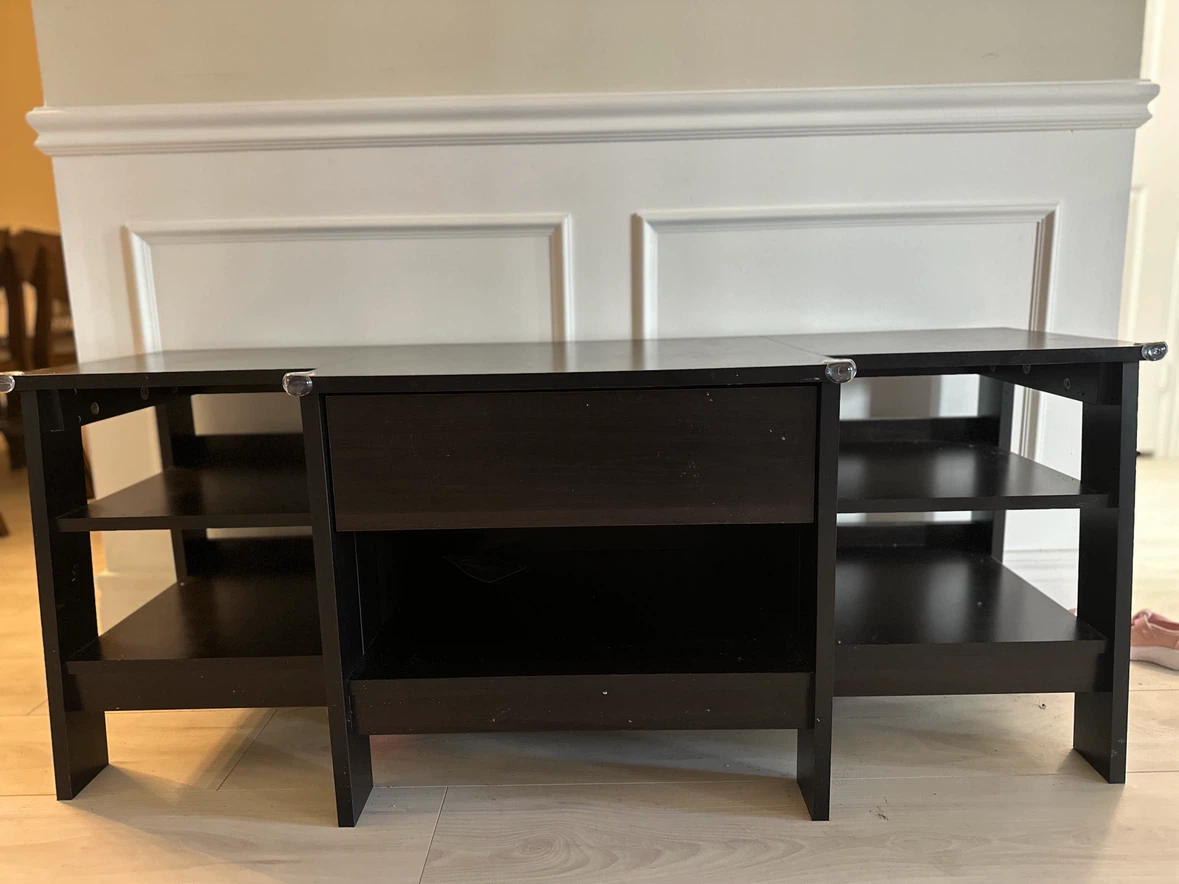 Canadian Tyre- Dark Brown TV Media Console - photo 2