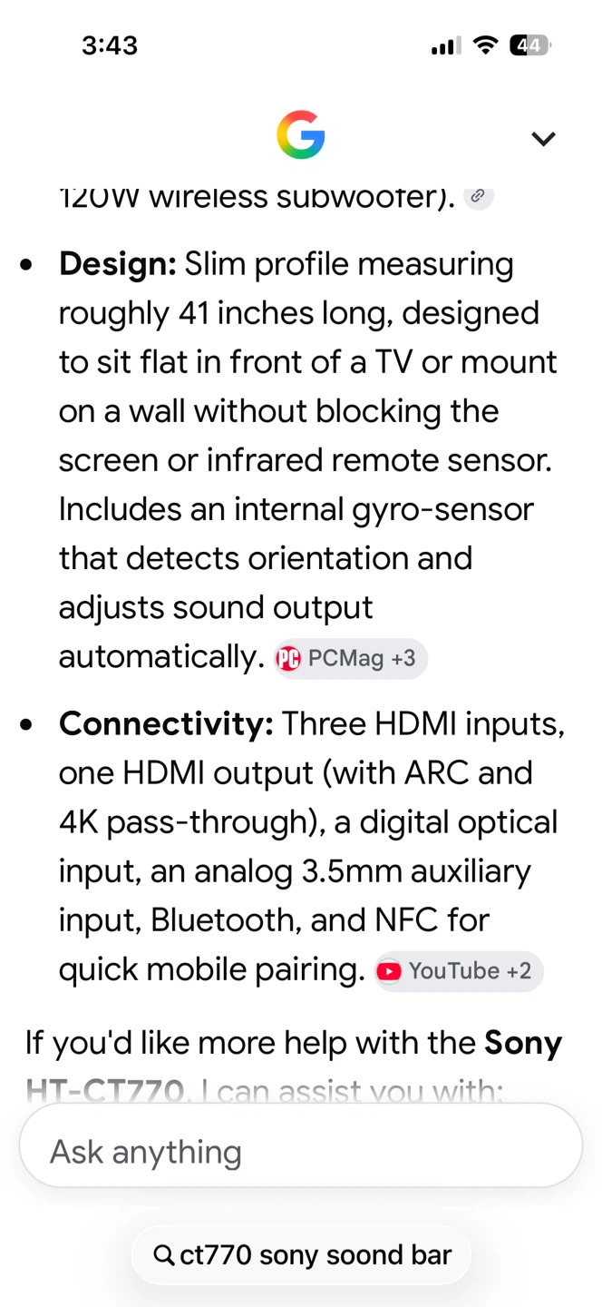 Sony Bravia 50-inch Smart LED-LCD TV and Soundbar - photo 4