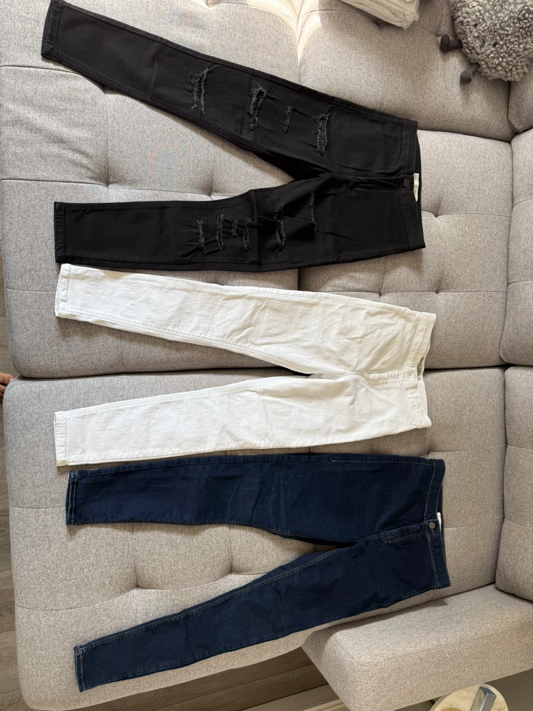 Topshop skinny jean 3 pair bundle size 30