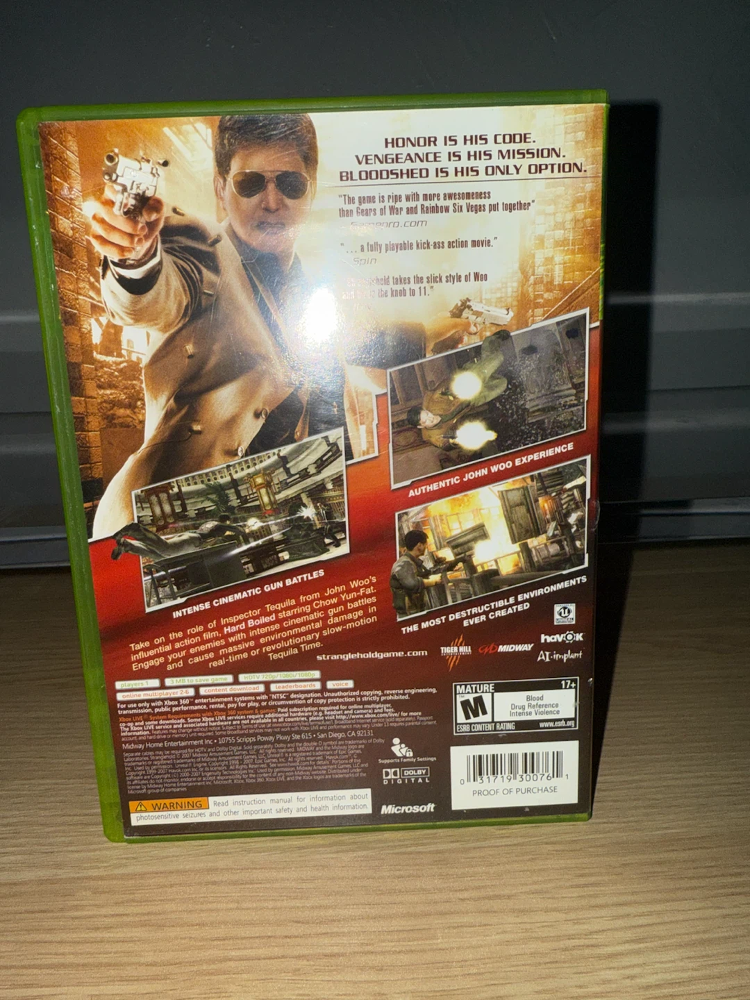 John Woo Presents Stranglehold for Xbox 360 - photo 2