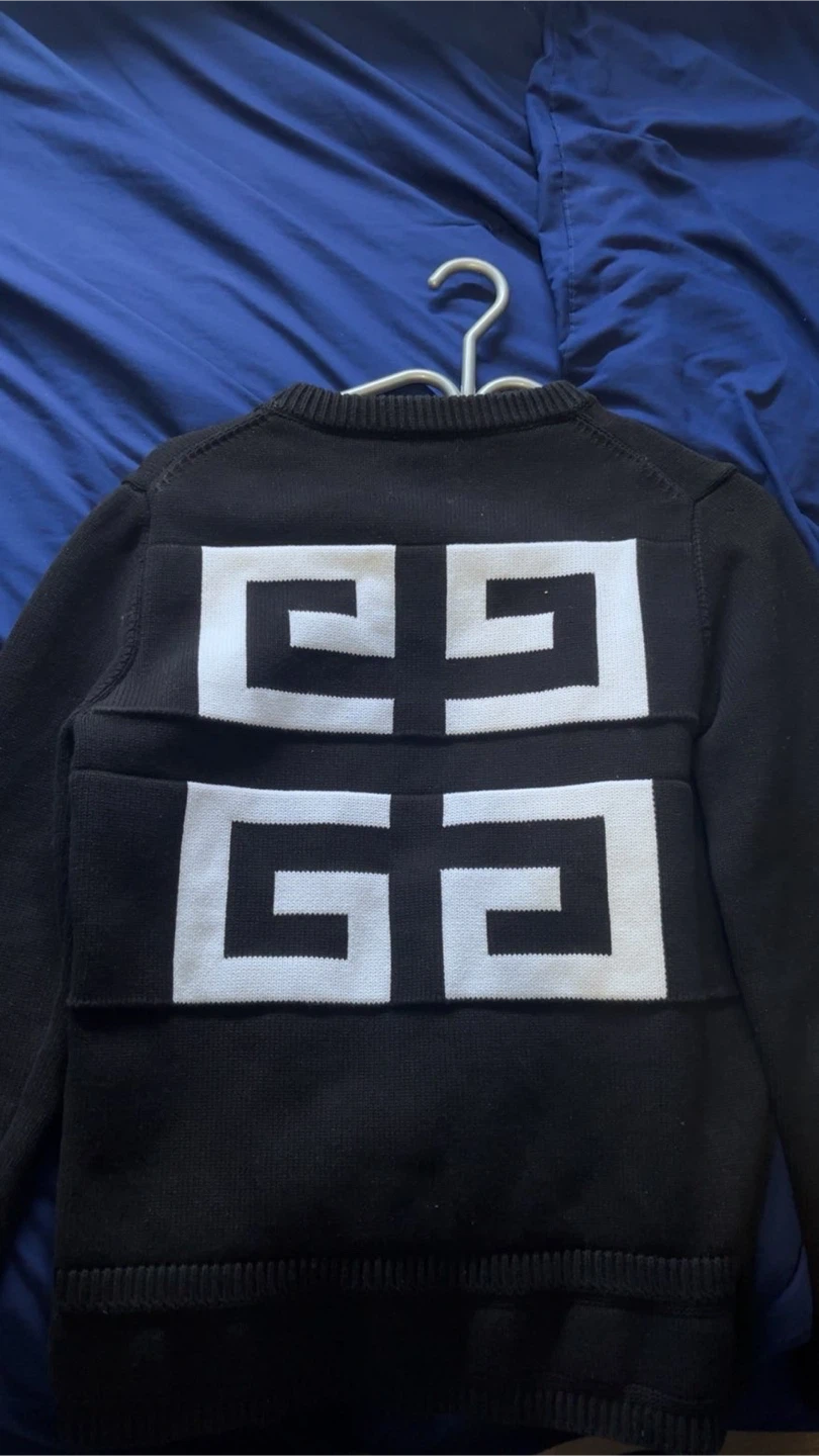 Givenchy Black Knit Sweater - photo 2