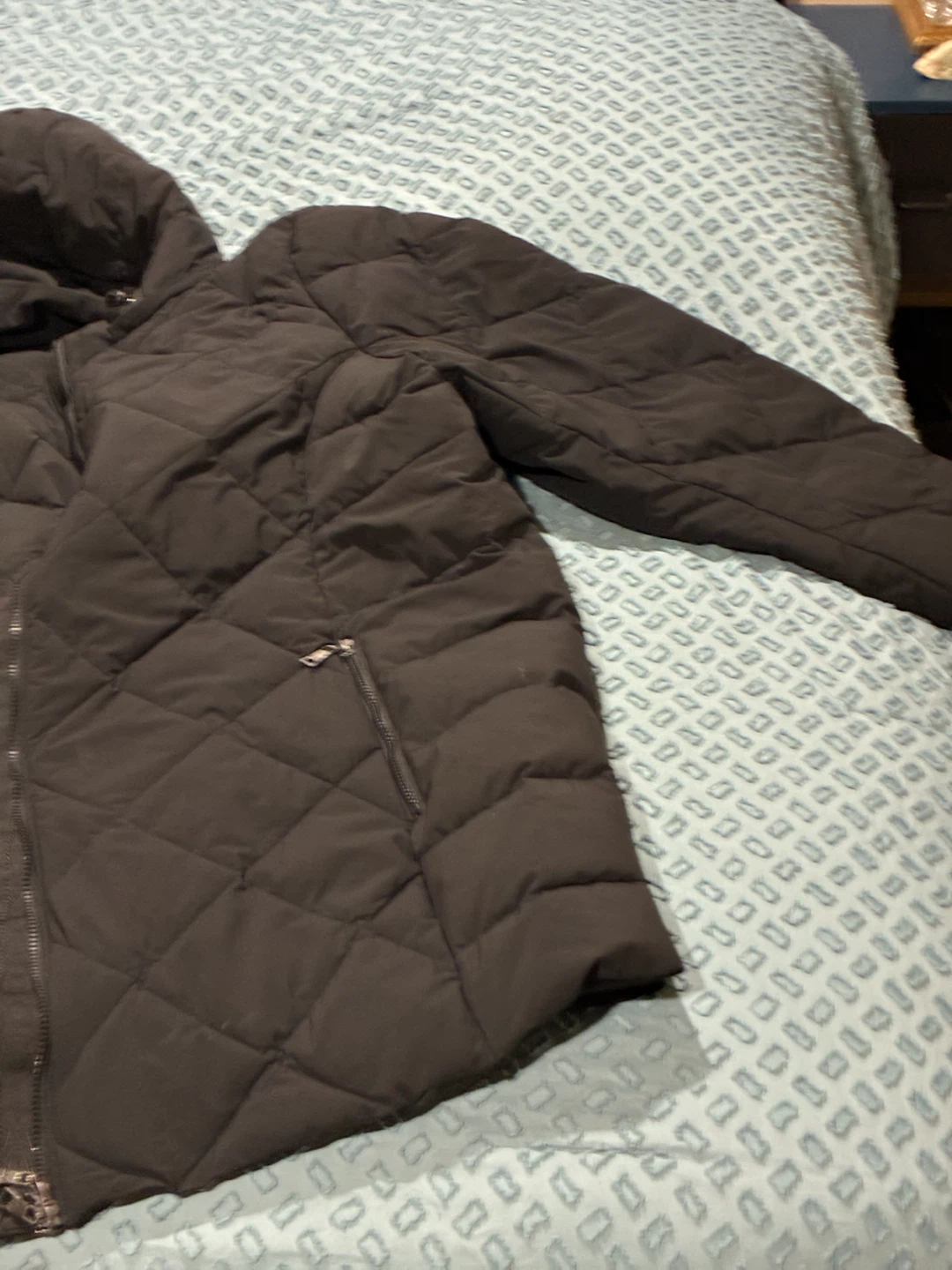 Black Quilted Jacket 3XL - photo 2