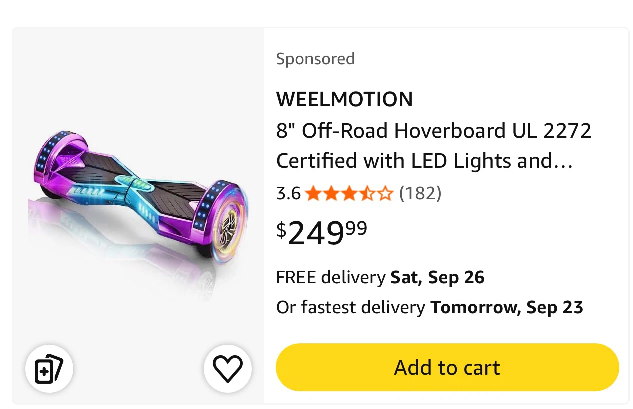 WEELMOTION 8" Off-Road Hoverboard - photo 4
