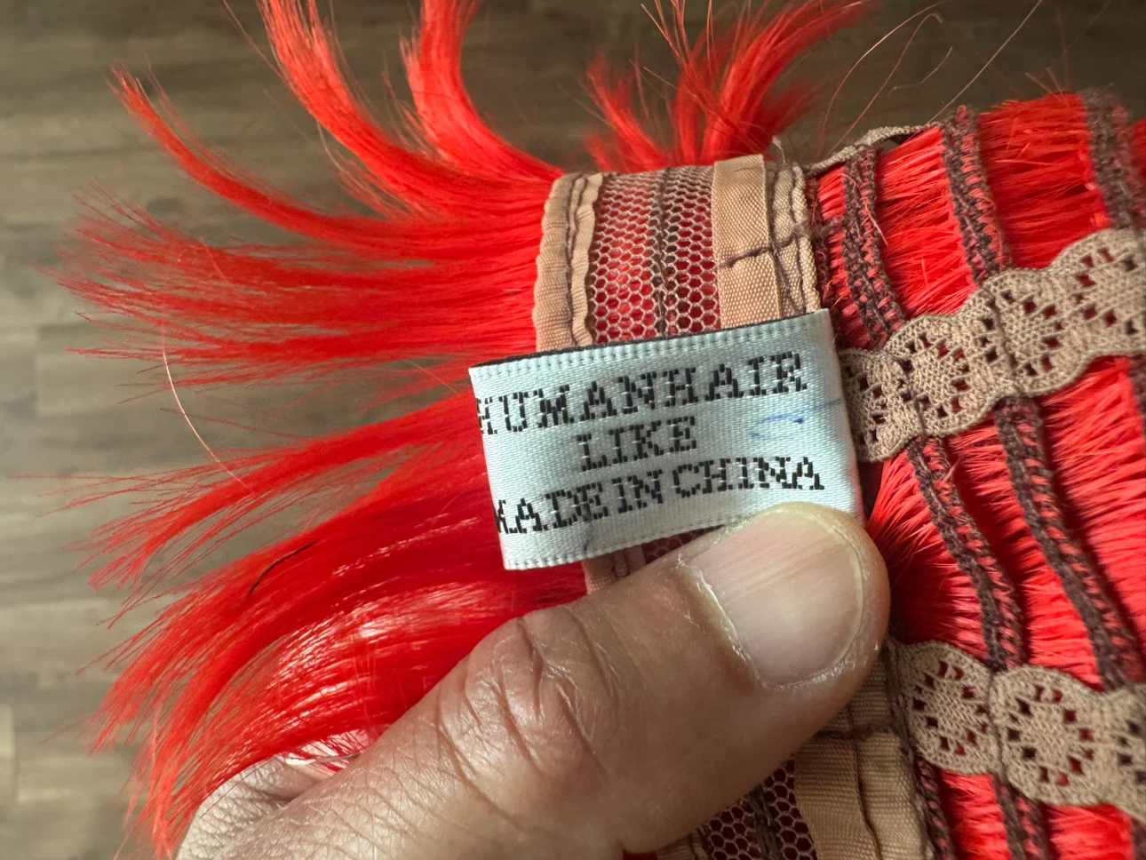 ❤️ Short Red Wig - photo 3