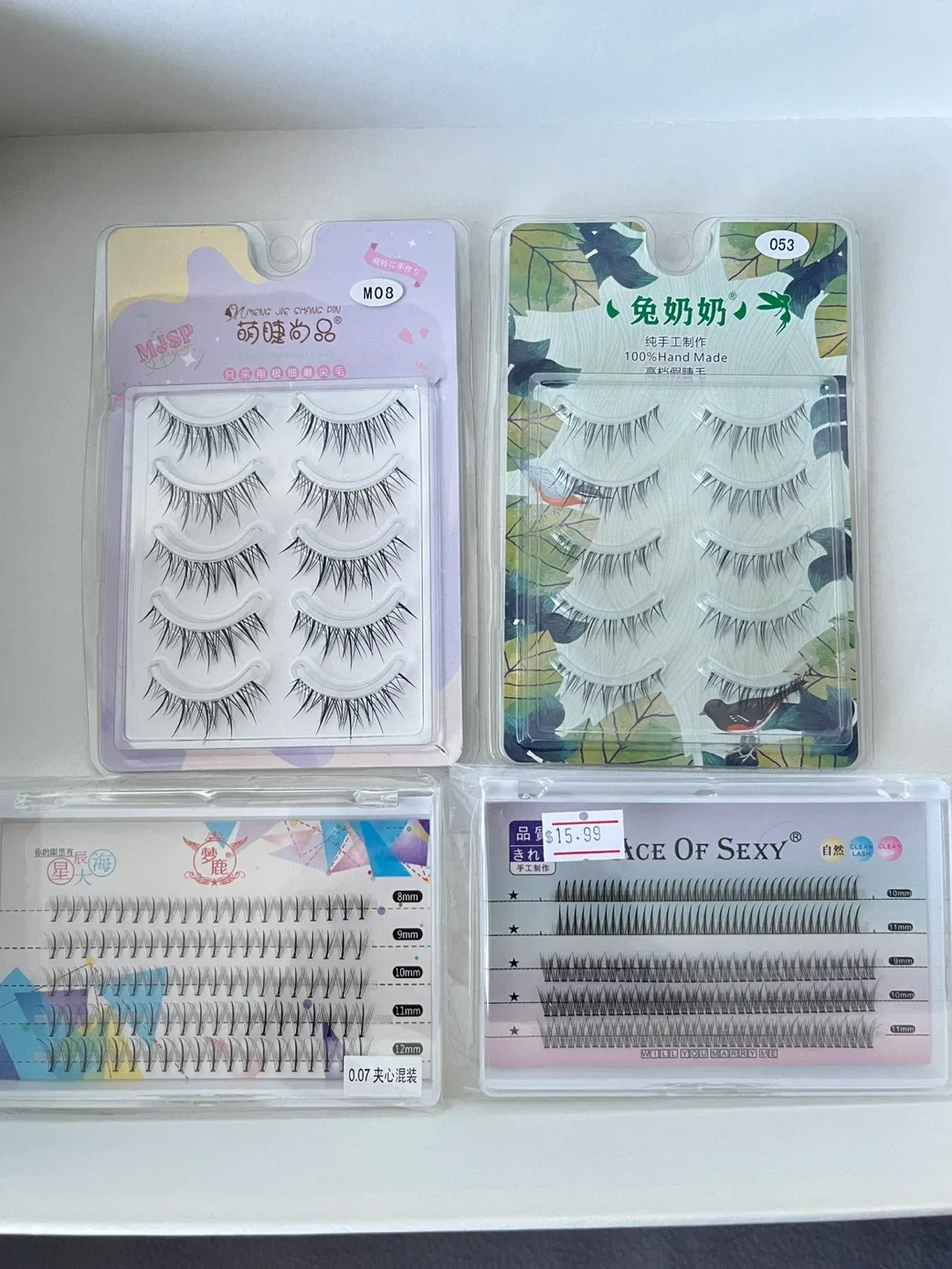 Brand New Eyelashes - $5 for all
