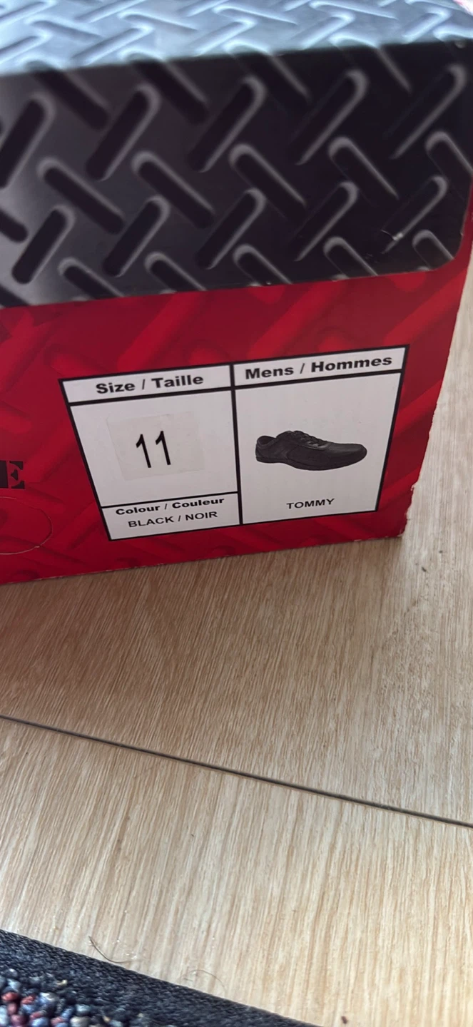 TredSafe Tommy Slip Resistant Shoes Black Size 11
