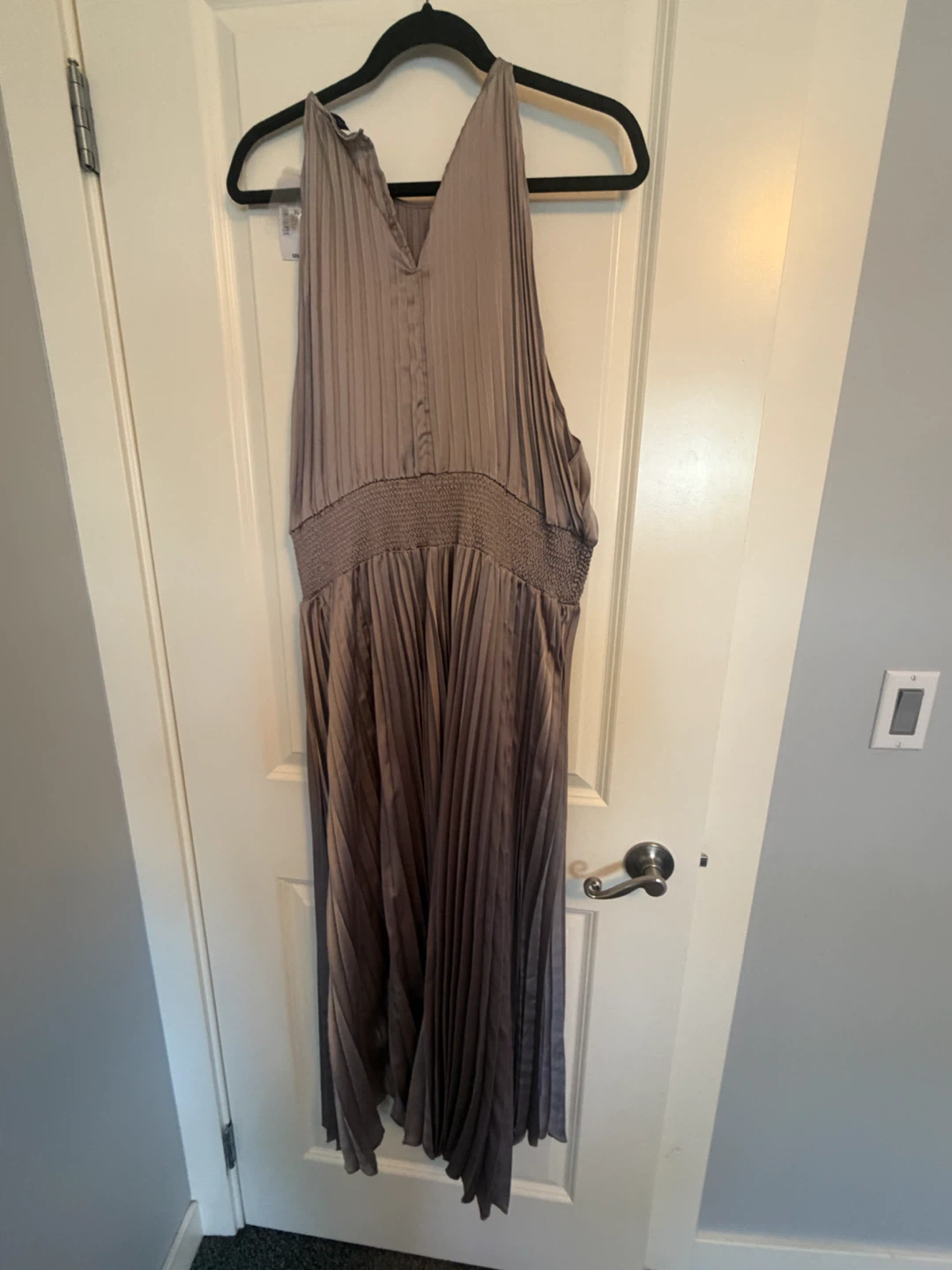 Pleated Halter Dress Size XL - photo 2